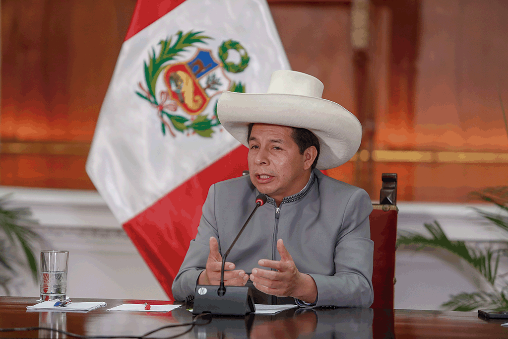 O ex-presidente peruano Pedro Castillo. 