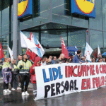Condenada a Lidl por vulnerar o direito a greve das trabalhadoras de Narom 